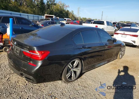 2016 BMW 750 I z USA, uszkodzony, nr VIN WBA7F0C55GGL99569